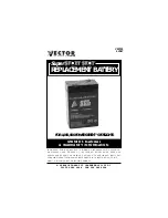 Vector Super Sport Spot Owner'S Manual & Warranty Information предпросмотр