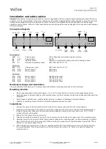 Предварительный просмотр 3 страницы Vector TCY-FT Series Manual