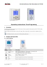 Предварительный просмотр 1 страницы Vector TCY-MZ Operation Manual