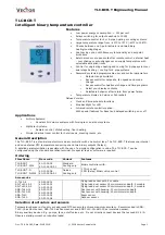 Preview for 1 page of Vector TLC-BCR-T Manual