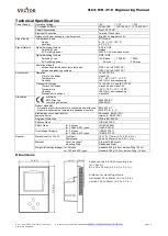 Предварительный просмотр 2 страницы Vector TLC3-FCR-2R Engineering Manual