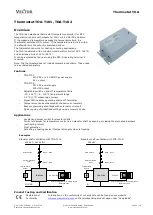 Vector TOA-T101 Quick Start Manual предпросмотр