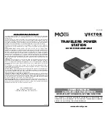 Предварительный просмотр 1 страницы Vector TRAVELERS POWER STATION VEC1042MG Owner'S Manual