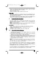 Preview for 10 page of Vector VEC012AP Owner'S Manual & Warranty Information