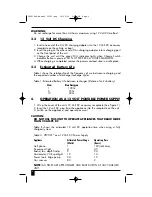 Предварительный просмотр 11 страницы Vector VEC012AP Owner'S Manual & Warranty Information