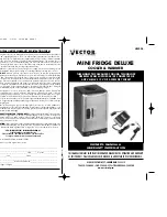 Preview for 1 page of Vector VEC225 Owner'S Manual & Warranty