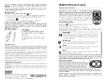 Vector WLBE400 Operating Instructions preview