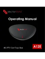 VECTORMAX A12E Operating Manual preview