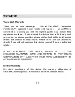 Preview for 13 page of VECTORMAX A12E Operating Manual