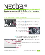 Предварительный просмотр 1 страницы Vectra Fitness H1 Quick Reference Manual