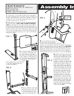 Предварительный просмотр 5 страницы Vectra Fitness On-Line 1400 Owner'S Manual