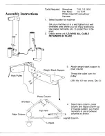 Preview for 3 page of Vectra Fitness ON-LINE 1500 Owner'S Manual