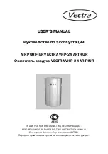 Vectra Fitness VHP-24 ARTHUR User Manual preview