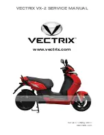 Vectrix VX-2 2011 Service Manual preview