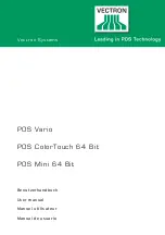 Preview for 1 page of Vectron POS Vario User Manual