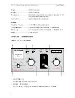 Preview for 4 page of Vectronics HFT-1500 Owner'S Manual