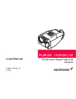 Vectronix BT PLRF25C User Manual preview