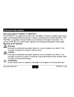 Preview for 2 page of Vectronix BT PLRF25C User Manual