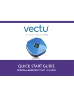 Preview for 1 page of Vectu PERSONAL EMERGENCY GPS LOCATOR Quick Start Manual