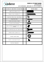 Preview for 2 page of vedere 610000 Assembly Instructions