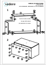 Preview for 3 page of vedere 610000 Assembly Instructions