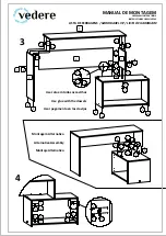 Preview for 4 page of vedere 610000 Assembly Instructions