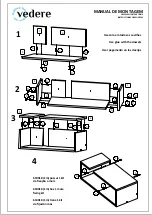 Предварительный просмотр 2 страницы vedere 610015 Assembly Instructions