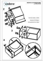 Preview for 3 page of vedere 610019 Assembly Instructions