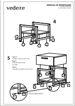 Preview for 4 page of vedere 700022 Assembly Instructions