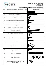Preview for 2 page of vedere DION 600011 Assembly Instructions