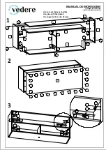 Preview for 3 page of vedere DION 600011 Assembly Instructions