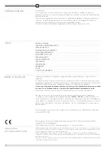 Preview for 2 page of VEDETTE CS6282SI Instructions For Installation And Use Manual