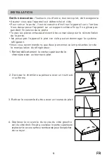 Preview for 11 page of VEDETTE VFD200SEW Manual