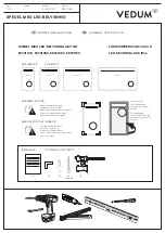 Предварительный просмотр 1 страницы VEDUM 58721040 Assembly Instructions