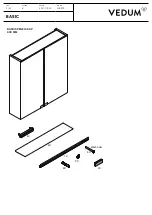 Предварительный просмотр 3 страницы VEDUM BASIC 5858316000 Assembly Instruction Manual