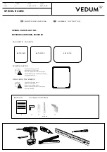 Предварительный просмотр 1 страницы VEDUM SPEGEL ROXEN 58730060 Assembly Instruction