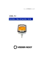 Предварительный просмотр 1 страницы Veeder-Root DIS-51 Installation, Setup & Operation Manual