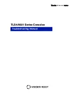 Preview for 1 page of Veeder-Root TLS4/8601 Series Troubleshooting Manual