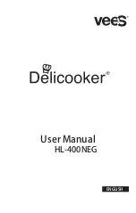 Vees Delicooker HL-400NEG User Manual preview