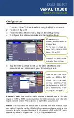 Preview for 5 page of VeEX DS3 BERT Quick Reference Manual