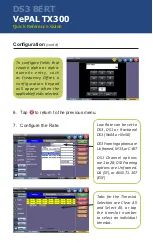 Preview for 6 page of VeEX DS3 BERT Quick Reference Manual