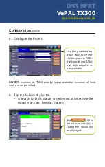 Preview for 7 page of VeEX DS3 BERT Quick Reference Manual