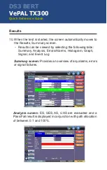 Preview for 8 page of VeEX DS3 BERT Quick Reference Manual