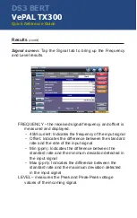 Preview for 10 page of VeEX DS3 BERT Quick Reference Manual