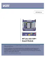 Предварительный просмотр 1 страницы VeEX MTTplus-522 OSP+ User Manual