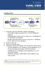 Preview for 5 page of VeEX V-SAM VePAL V300 Quick Reference Manual