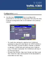 Preview for 7 page of VeEX V-SAM VePAL V300 Quick Reference Manual