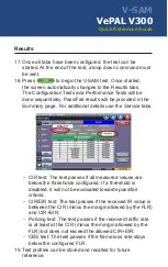 Preview for 11 page of VeEX V-SAM VePAL V300 Quick Reference Manual