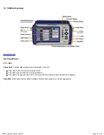 Предварительный просмотр 10 страницы VeEX VePAL TX320s User Manual