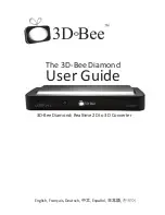 VEFXi 3D-Bee Diamond User Manual предпросмотр